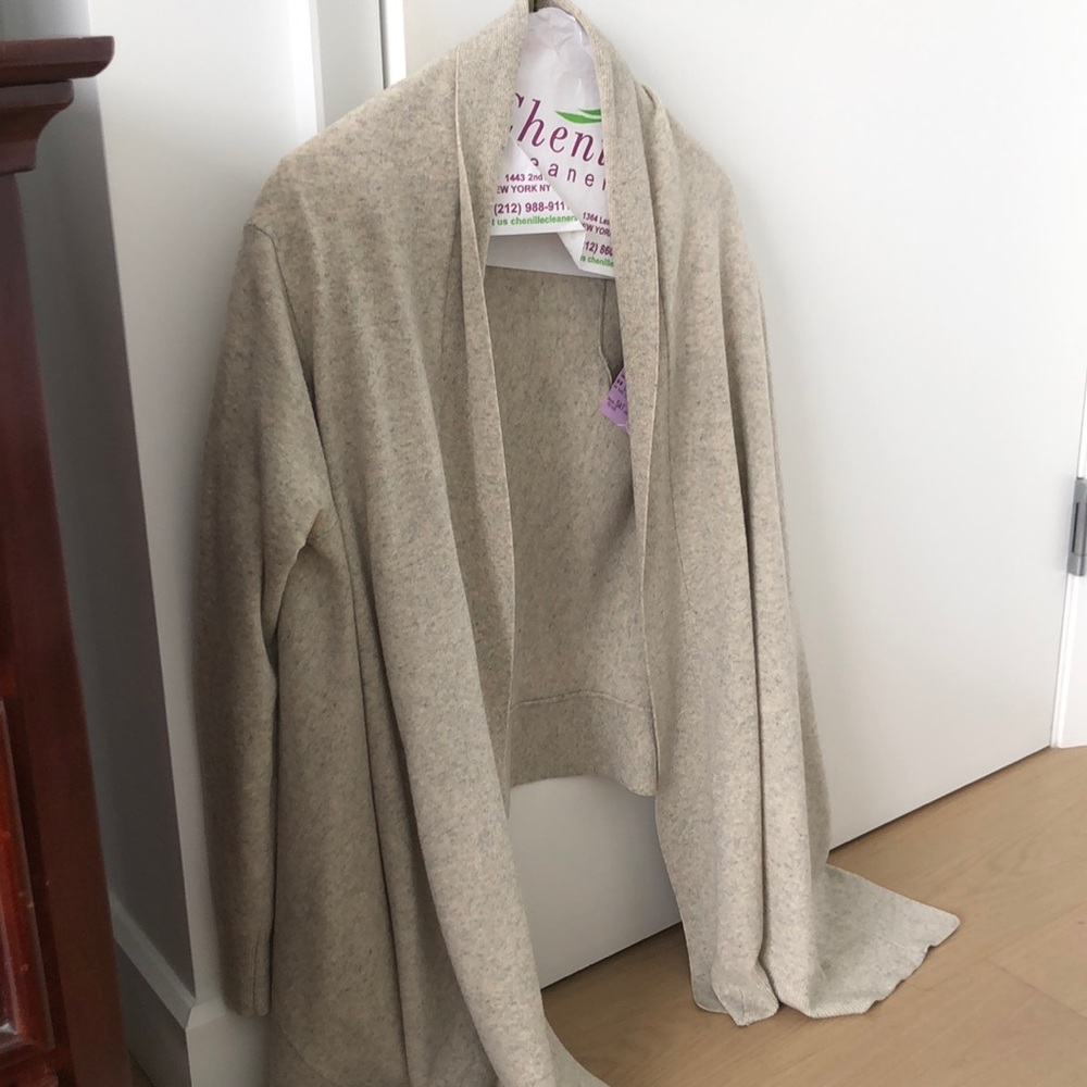 DKNY x Scoop Shawl cardigan sweater